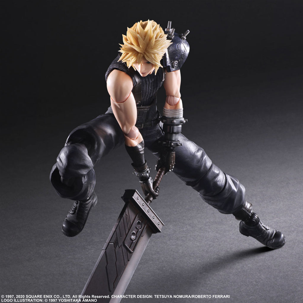 FINAL FANTASY VII REMAKE PLAY ARTS KAI ACTION FIGURE CLOUD STRIFE VER. 2