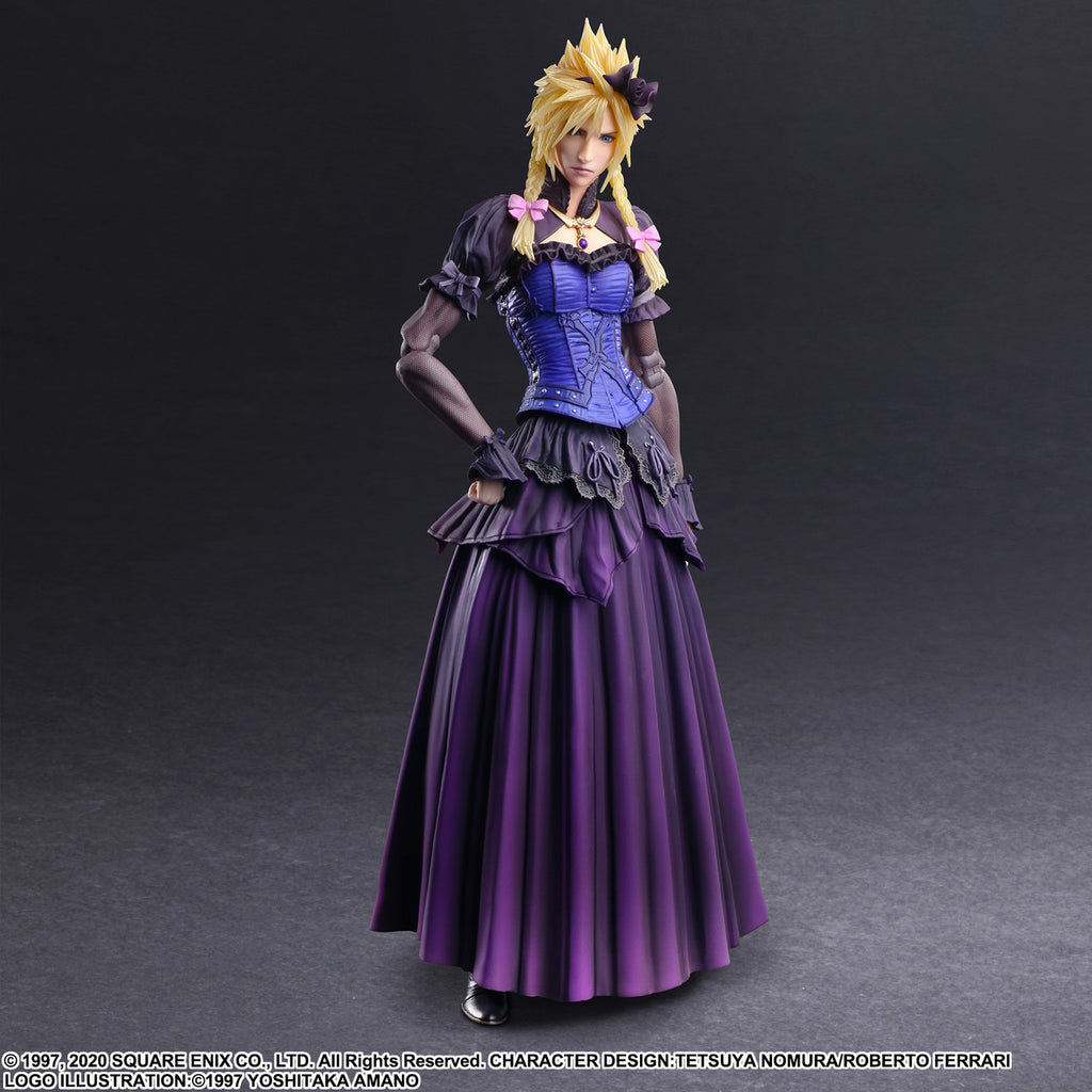 FINAL FANTASY VII REMAKE PLAY ARTS KAI ACTION FIGURE CLOUD STRIFE DRESS VER.
