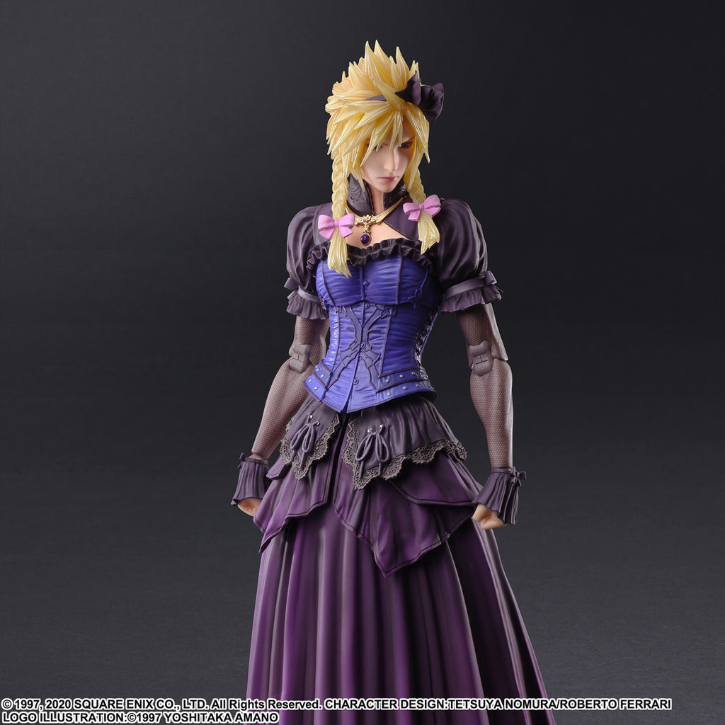 FINAL FANTASY VII REMAKE PLAY ARTS KAI ACTION FIGURE CLOUD STRIFE DRESS VER.