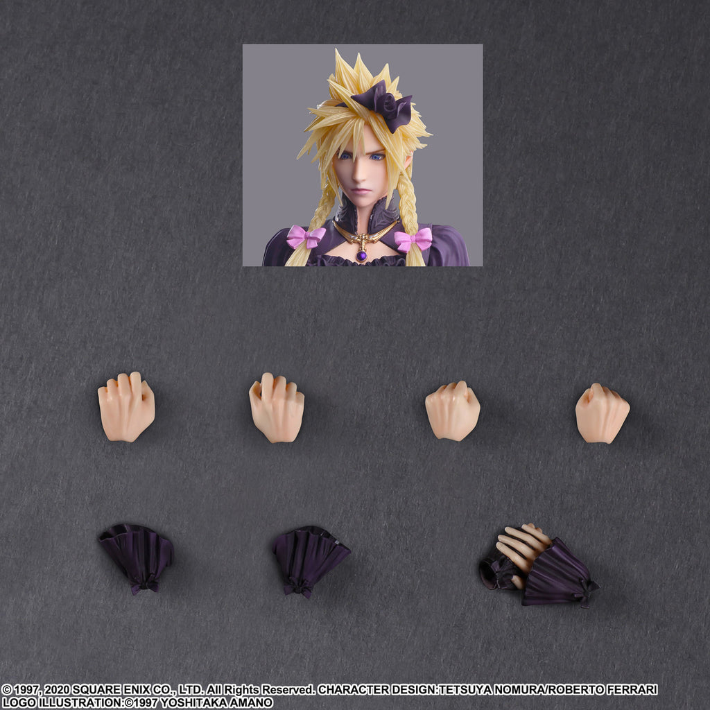 FINAL FANTASY VII REMAKE PLAY ARTS KAI ACTION FIGURE CLOUD STRIFE DRESS VER.