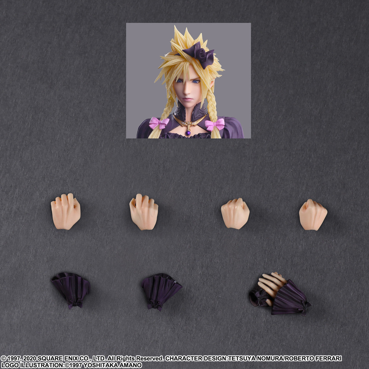 FINAL FANTASY VII REMAKE PLAY ARTS KAI ACTION FIGURE CLOUD STRIFE DRESS VER.