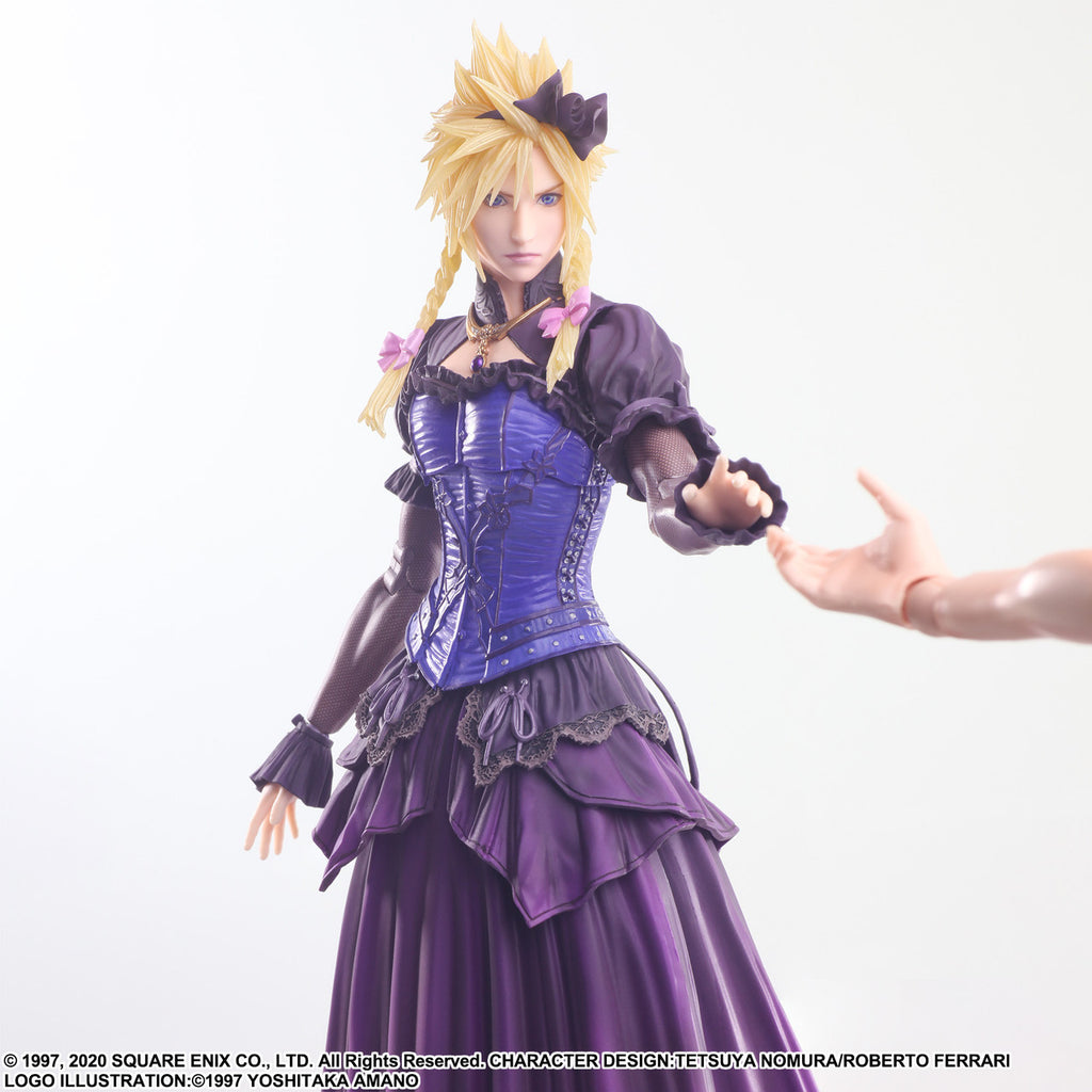 FINAL FANTASY VII REMAKE PLAY ARTS KAI ACTION FIGURE CLOUD STRIFE DRESS VER.