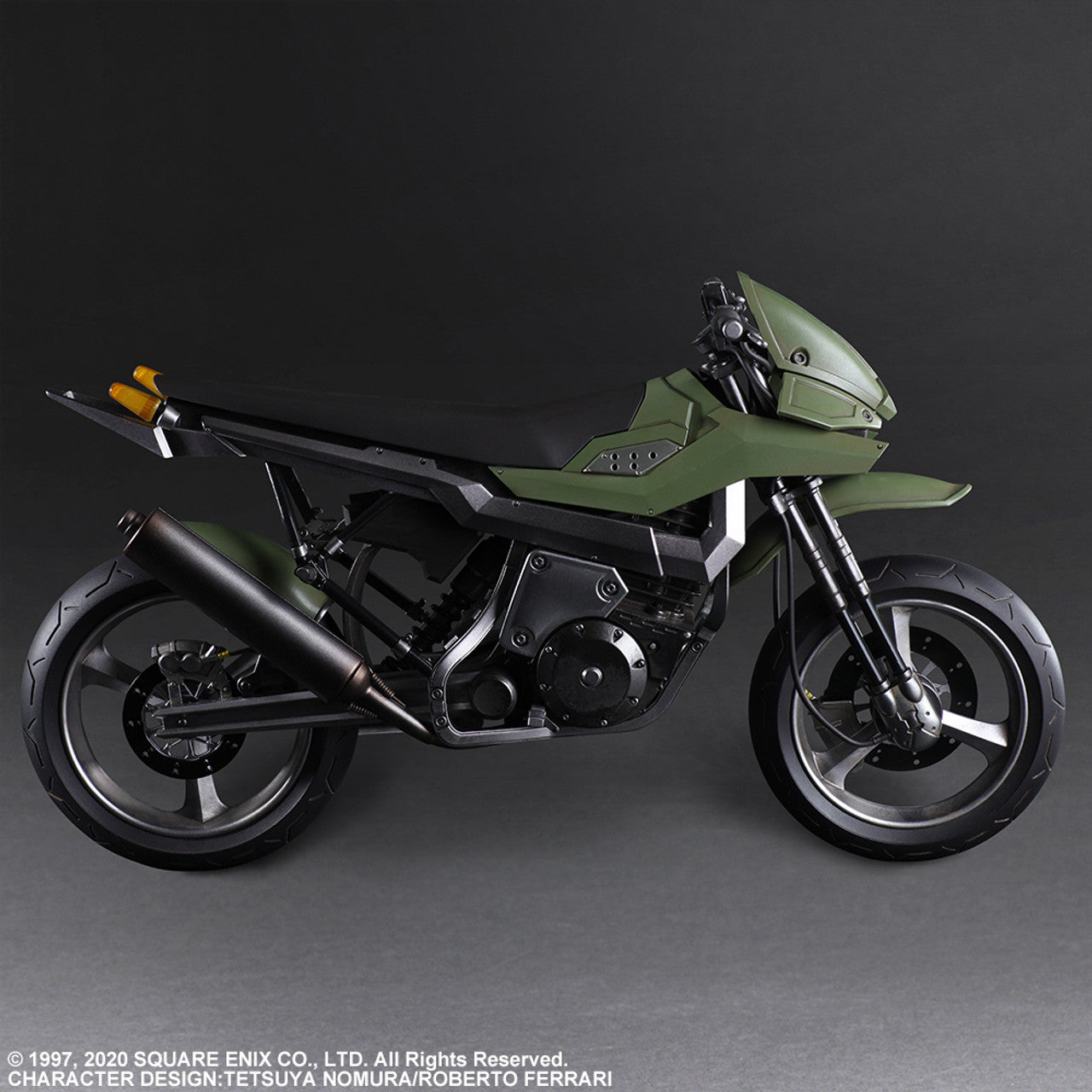 FINAL FANTASY VII REMAKE PLAY ARTS KAI ACTION FIGURE JESSIE & MOTORCYCLE SET