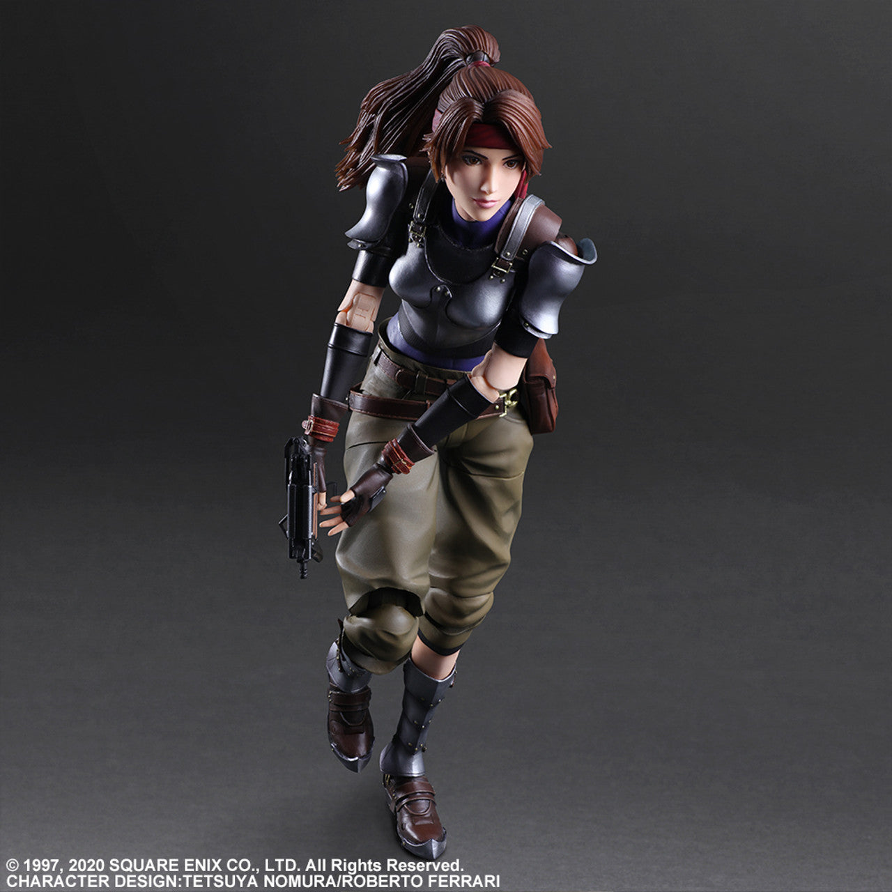 FINAL FANTASY VII REMAKE PLAY ARTS KAI ACTION FIGURE JESSIE & MOTORCYCLE SET