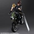 FINAL FANTASY VII REMAKE PLAY ARTS KAI ACTION FIGURE JESSIE CLOUD & MOTORCYCLE SET