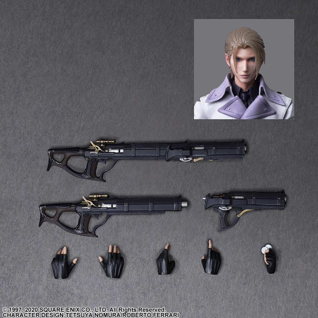 FINAL FANTASY VII REMAKE PLAY ARTS KAI ACTION FIGURE RUFUS SHINRA