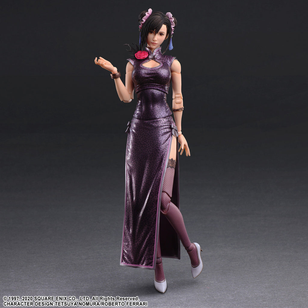 FINAL FANTASY VII REMAKE PLAY ARTS KAI ACTION FIGURE TIFA LOCKHART SPORTY DRESS VER.