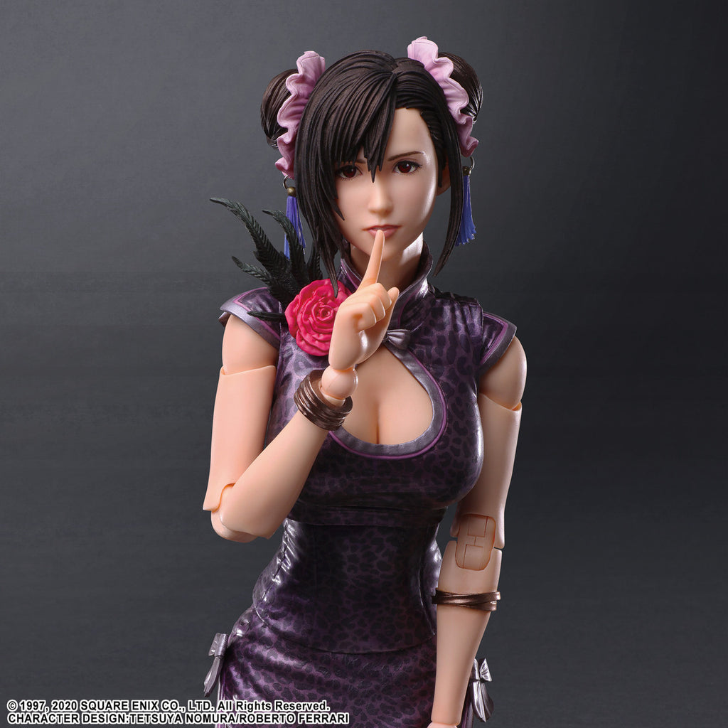 FINAL FANTASY VII REMAKE PLAY ARTS KAI ACTION FIGURE TIFA LOCKHART SPORTY DRESS VER.