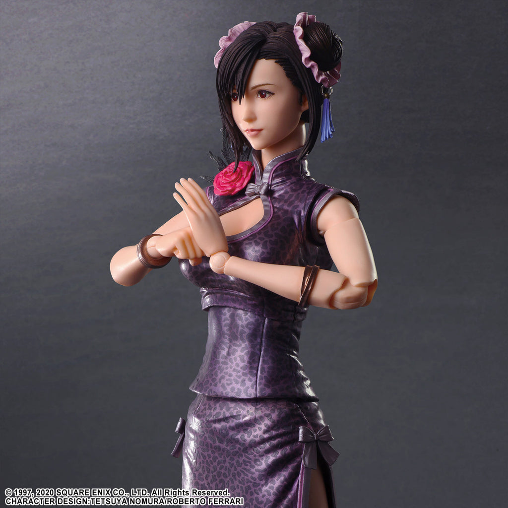 FINAL FANTASY VII REMAKE PLAY ARTS KAI ACTION FIGURE TIFA LOCKHART SPORTY DRESS VER.