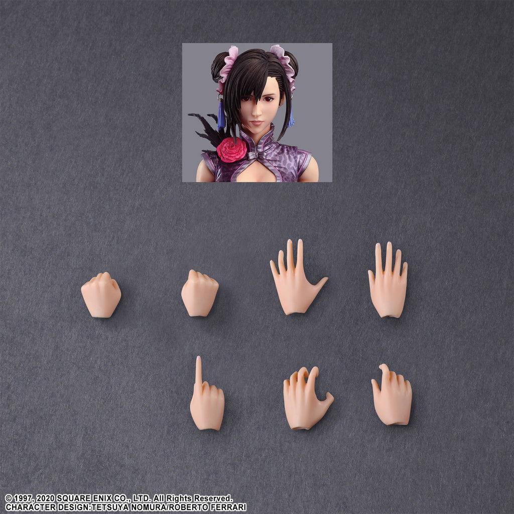 FINAL FANTASY VII REMAKE PLAY ARTS KAI ACTION FIGURE TIFA LOCKHART SPORTY DRESS VER.