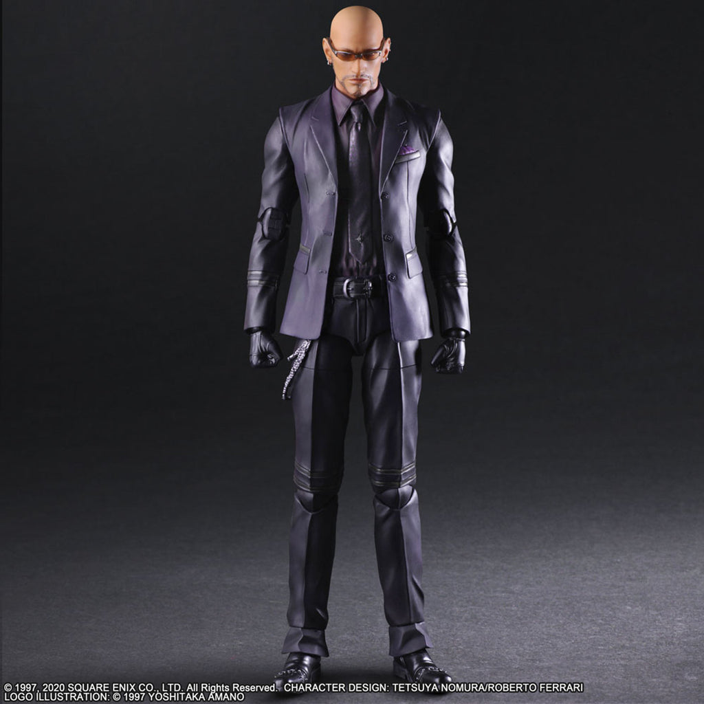 FINAL FANTASY VII REMAKE PLAY ARTS KAI ACTION FIGURE RUDE