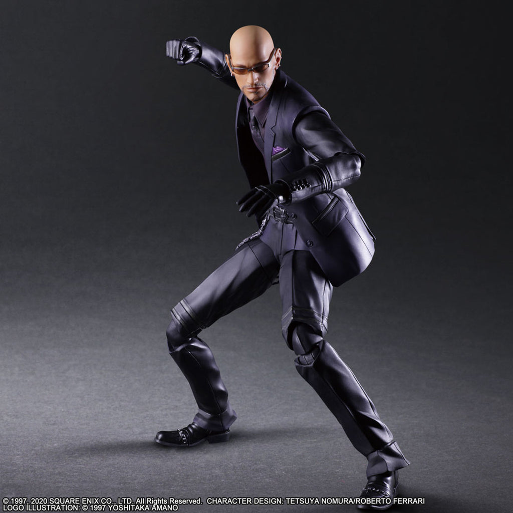 FINAL FANTASY VII REMAKE PLAY ARTS KAI ACTION FIGURE RUDE