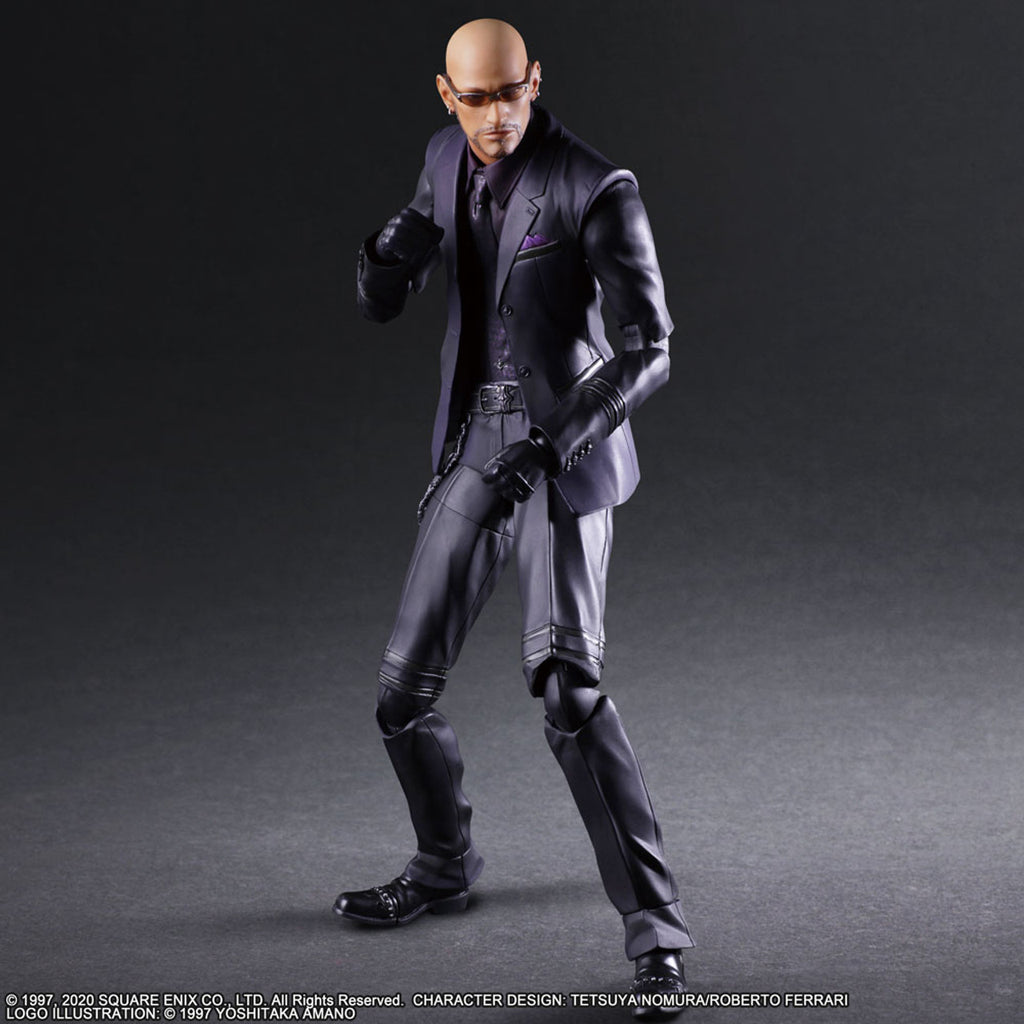 FINAL FANTASY VII REMAKE PLAY ARTS KAI ACTION FIGURE RUDE
