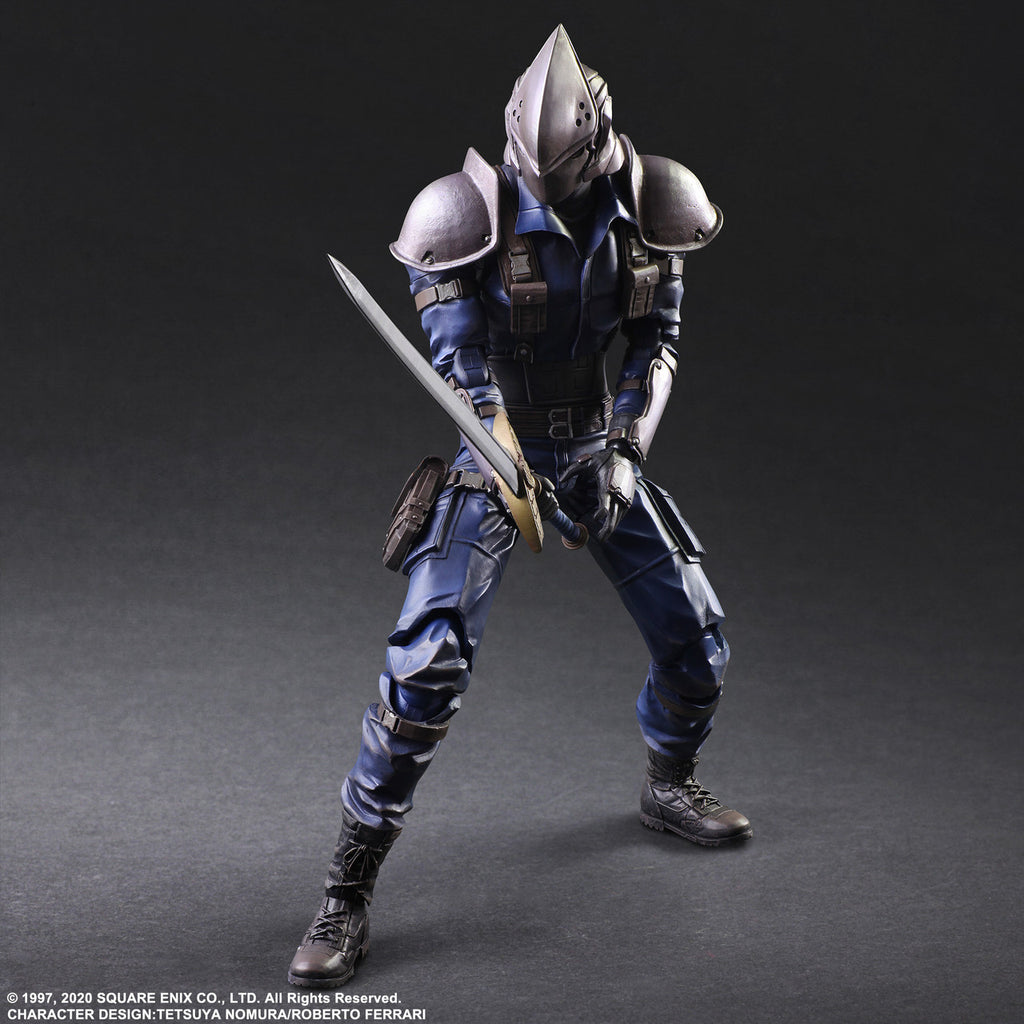 FINAL FANTASY VII REMAKE PLAY ARTS KAI ACTION FIGURE ROCHE & MOTORCYCLE SET
