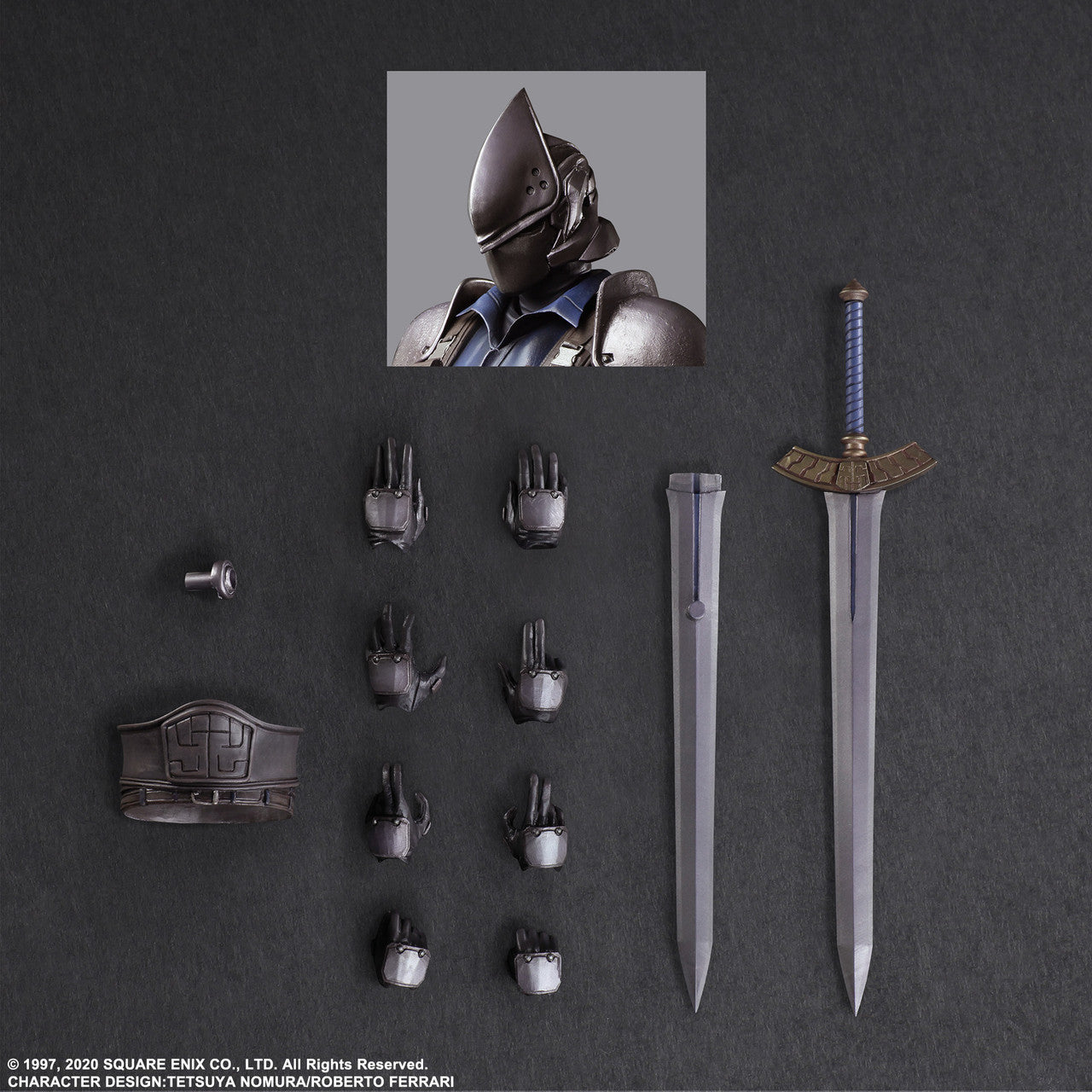 FINAL FANTASY VII REMAKE PLAY ARTS KAI ACTION FIGURE ROCHE