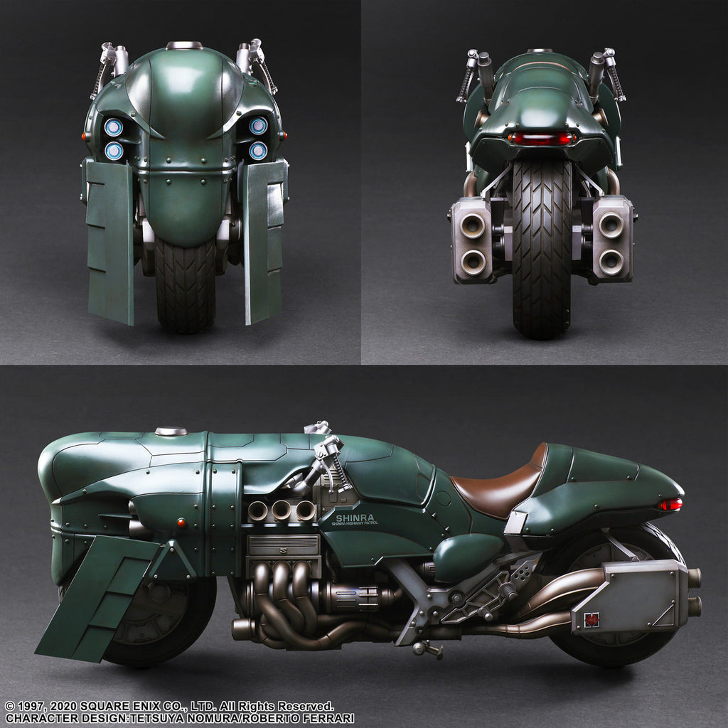 FINAL FANTASY VII REMAKE PLAY ARTS KAI ACTION FIGURE SHINRA ELITE SECURITY OFFICER & MOTORCYCLE SET
