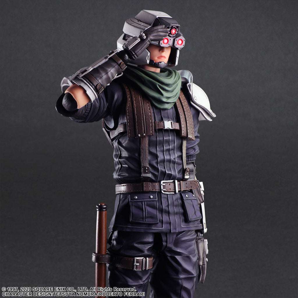 FINAL FANTASY VII REMAKE PLAY ARTS KAI ACTION FIGURE SHINRA SECURITY OFFICER