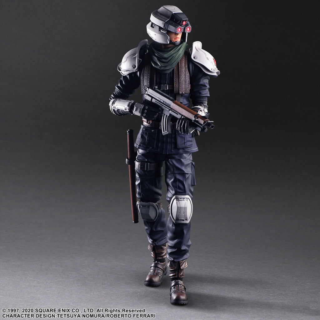 FINAL FANTASY VII REMAKE PLAY ARTS KAI ACTION FIGURE SHINRA SECURITY OFFICER