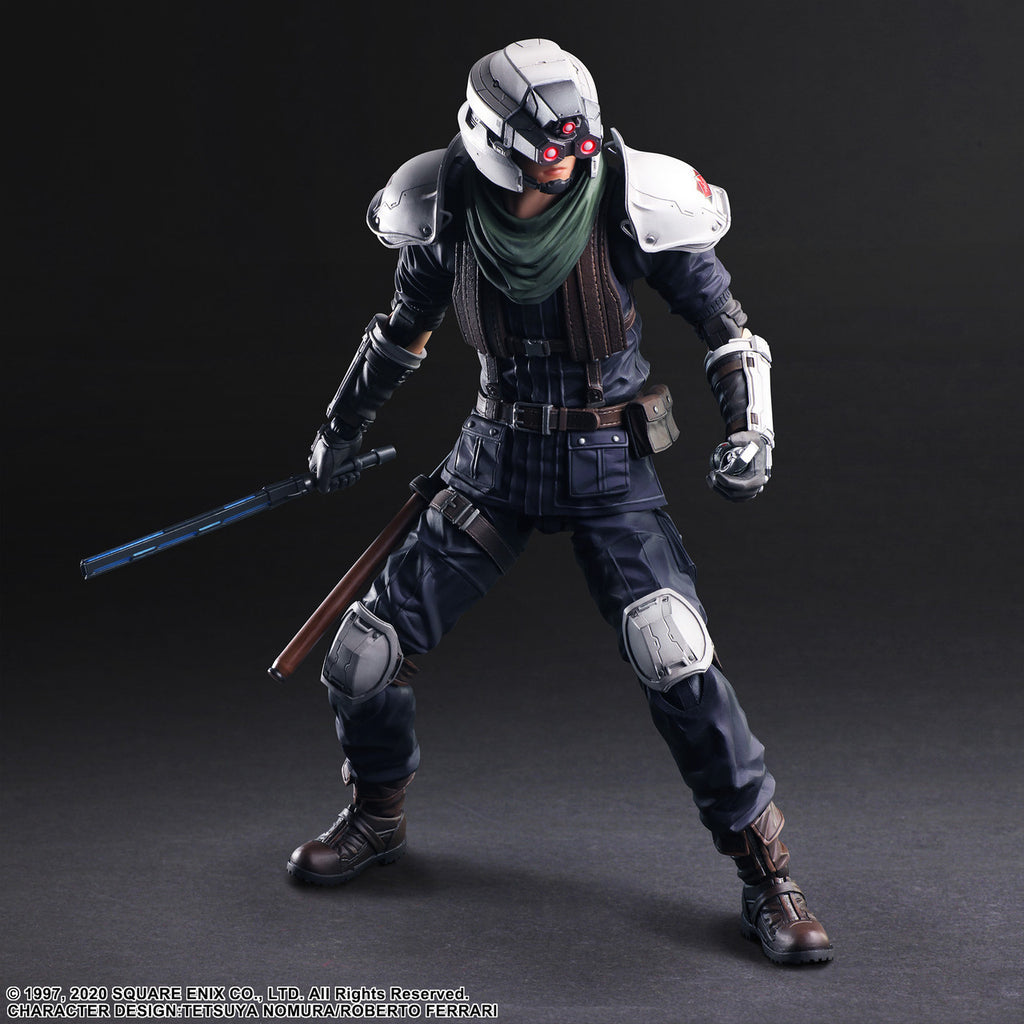 FINAL FANTASY VII REMAKE PLAY ARTS KAI ACTION FIGURE SHINRA SECURITY OFFICER