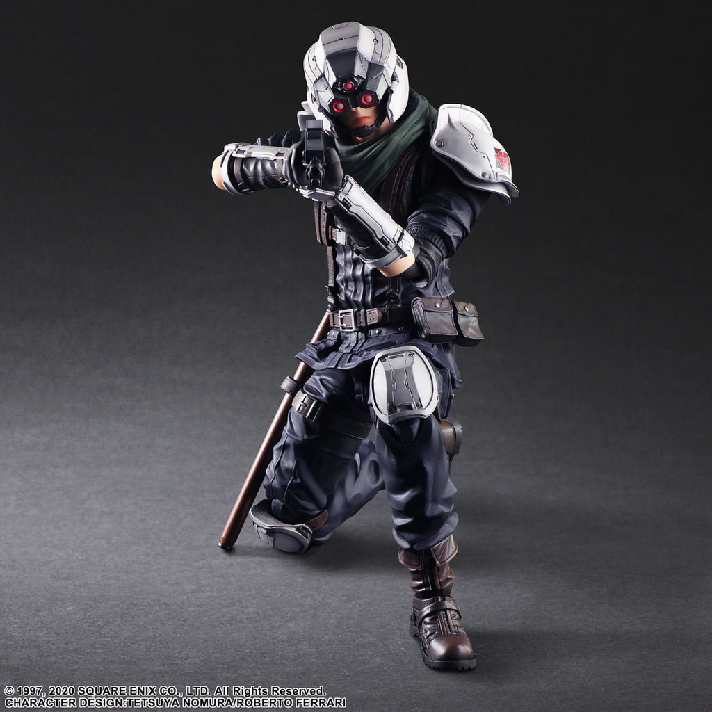 FINAL FANTASY VII REMAKE PLAY ARTS KAI ACTION FIGURE SHINRA SECURITY OFFICER