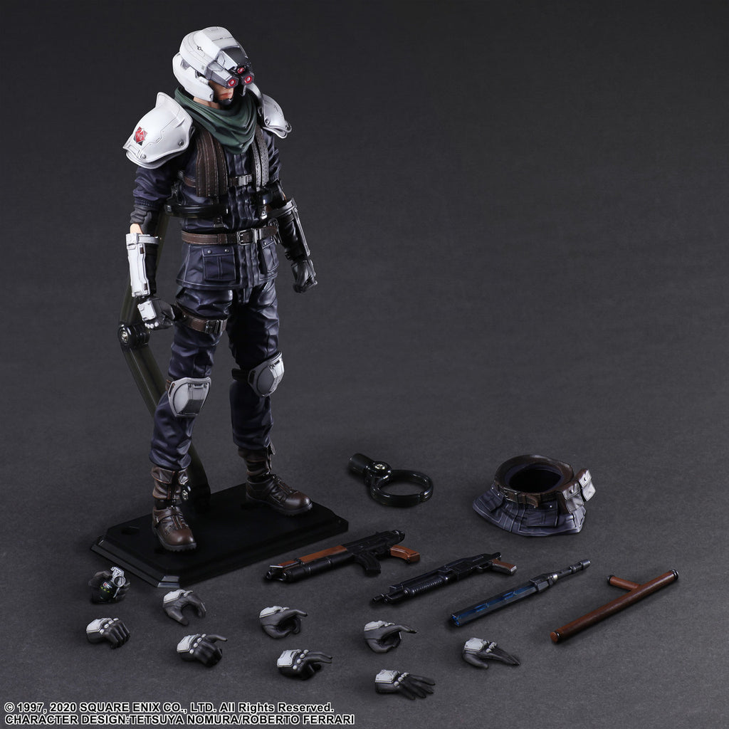 FINAL FANTASY VII REMAKE PLAY ARTS KAI ACTION FIGURE SHINRA SECURITY OFFICER
