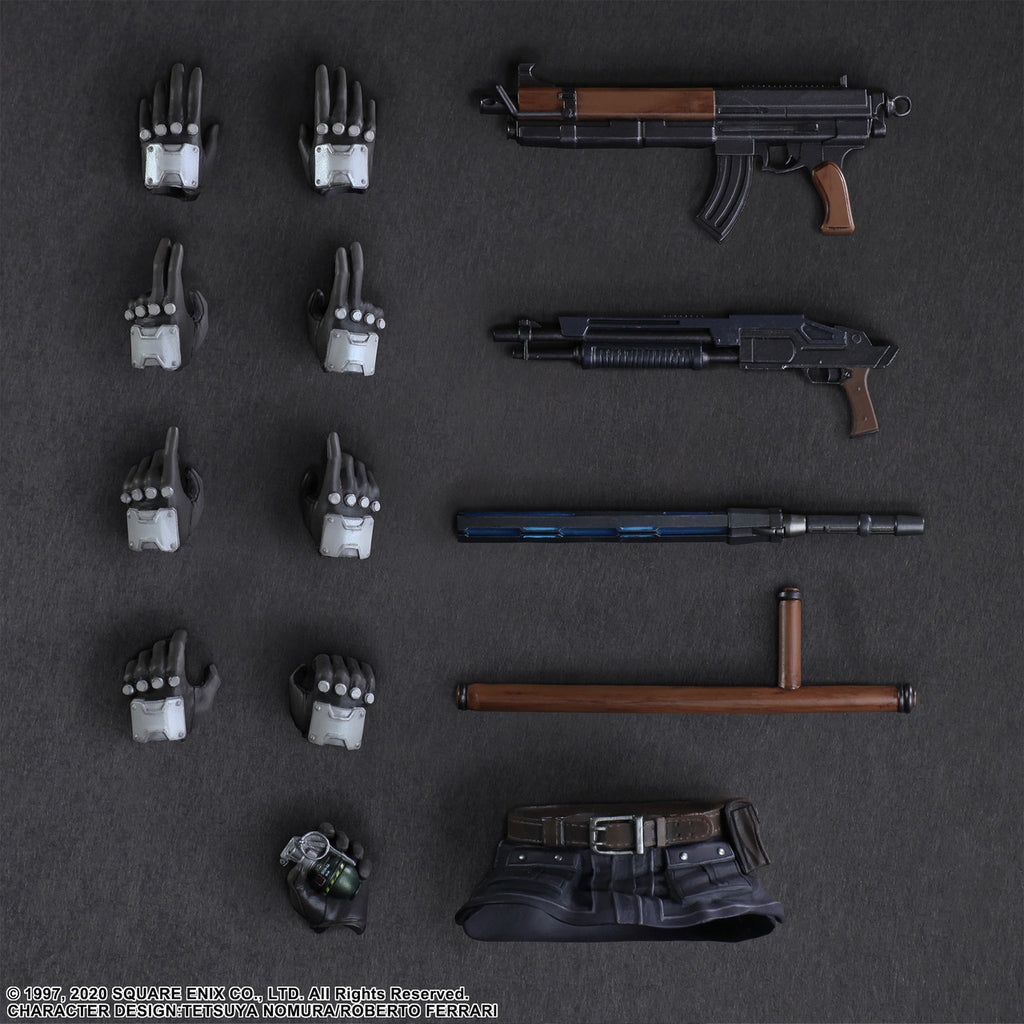 FINAL FANTASY VII REMAKE PLAY ARTS KAI ACTION FIGURE SHINRA SECURITY OFFICER