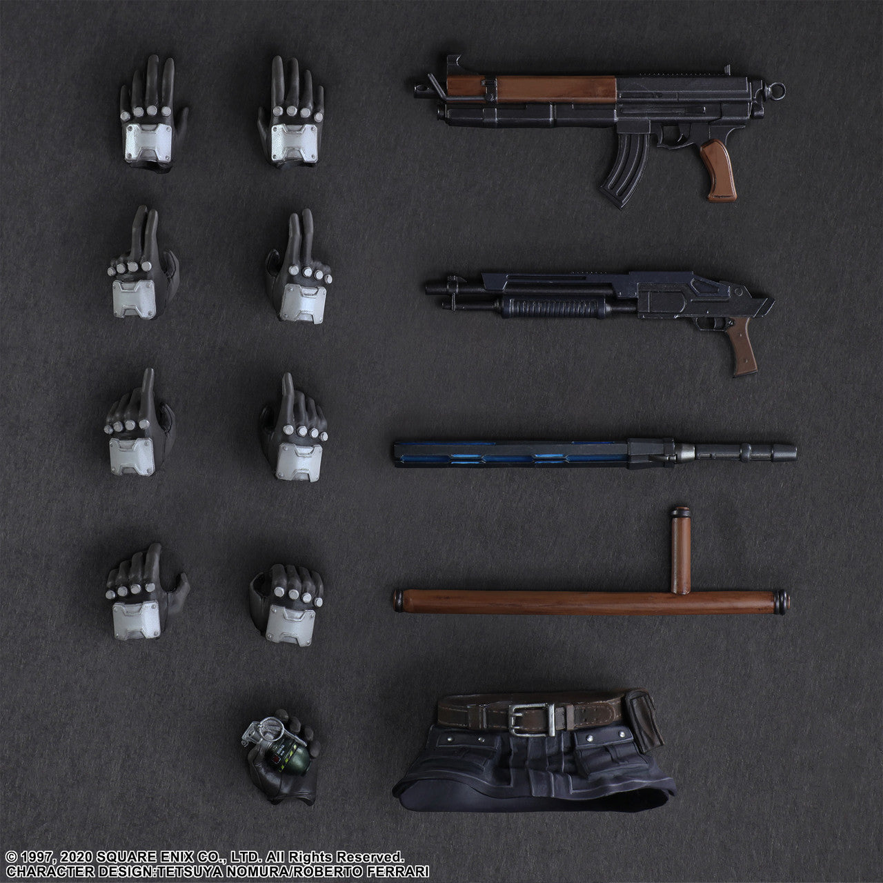 FINAL FANTASY VII REMAKE PLAY ARTS KAI ACTION FIGURE SHINRA SECURITY OFFICER