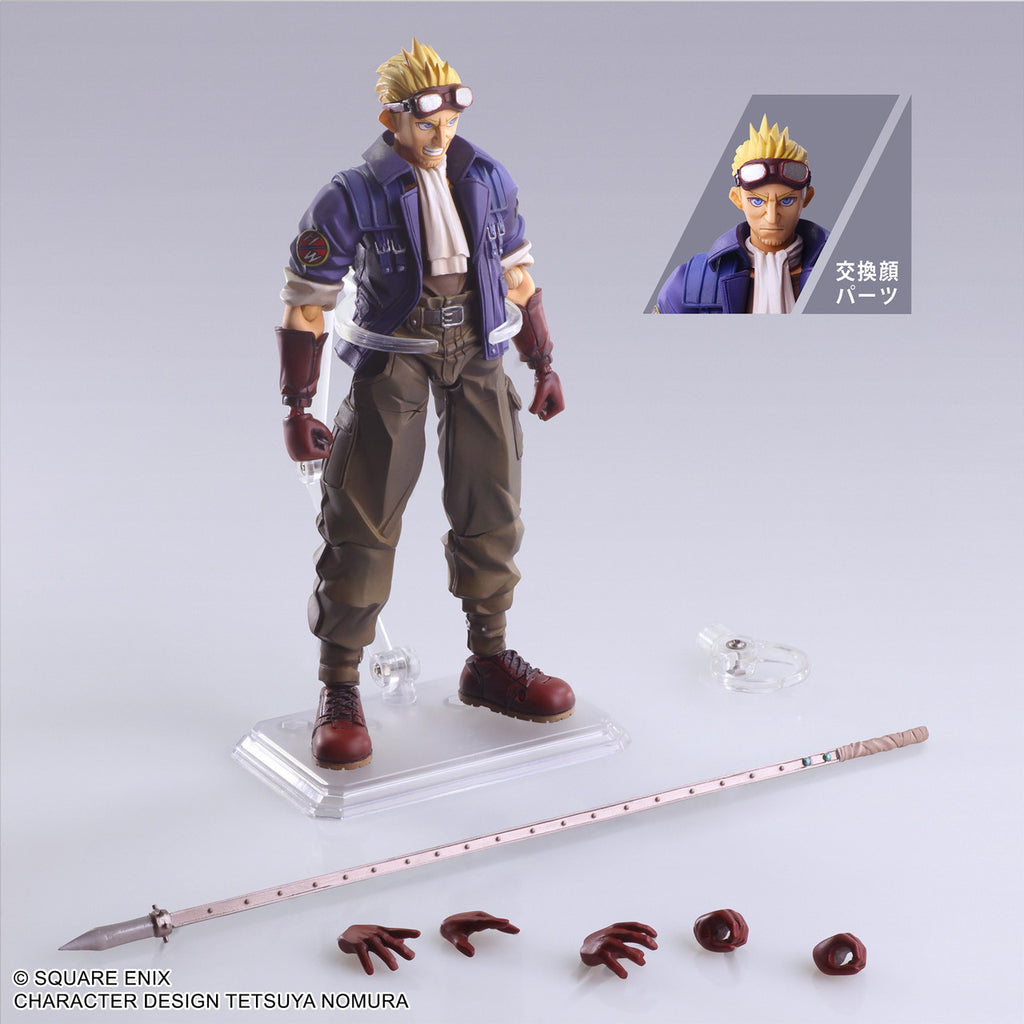 FINAL FANTASY VII BRING ARTS Action Figure CID HIGHWIND