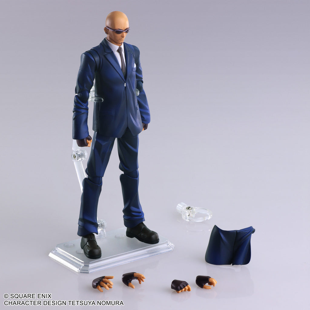 FINAL FANTASY VII BRING ARTS Action Figure RUDE