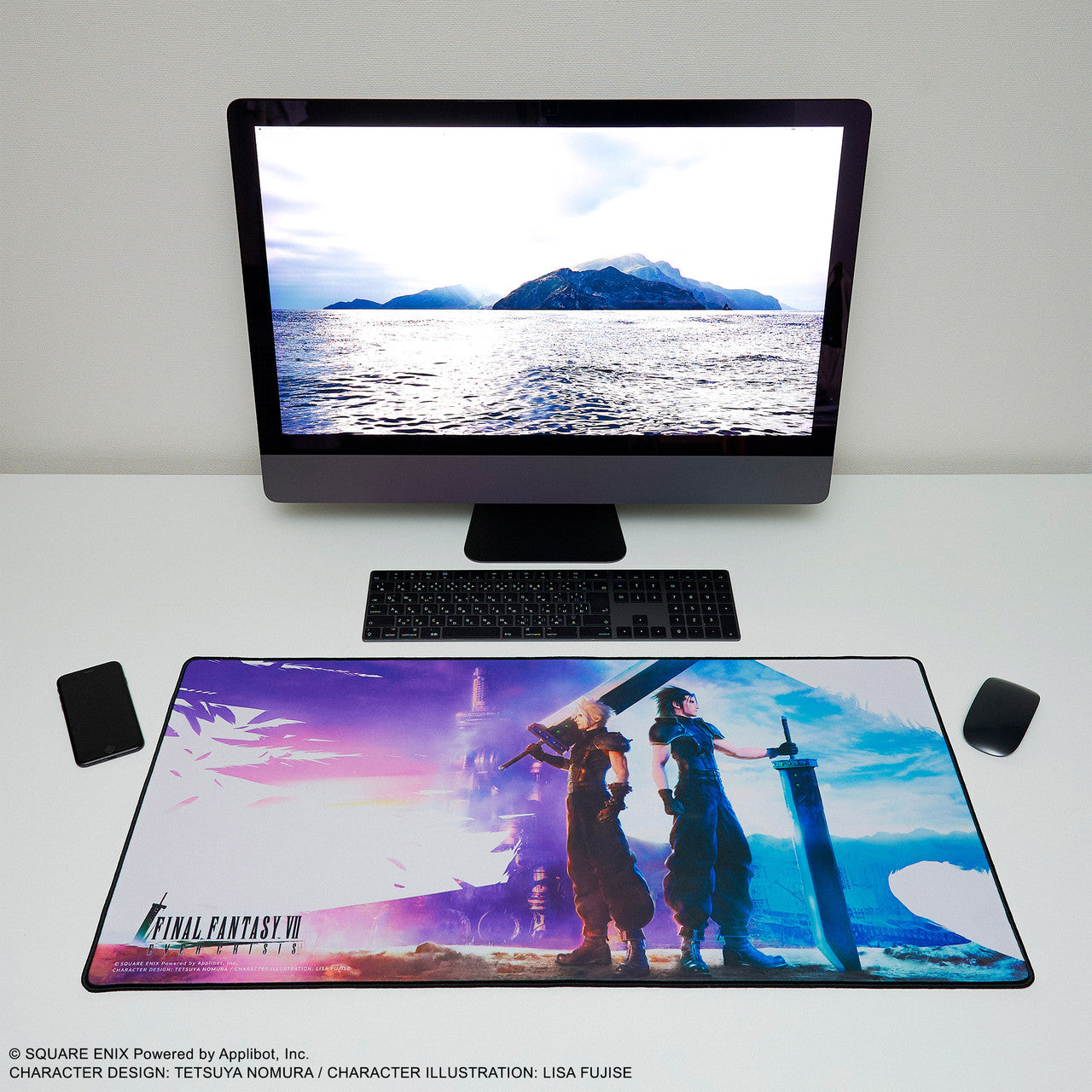 FINAL FANTASY VII EVER CRISIS GAMING MOUSE PAD