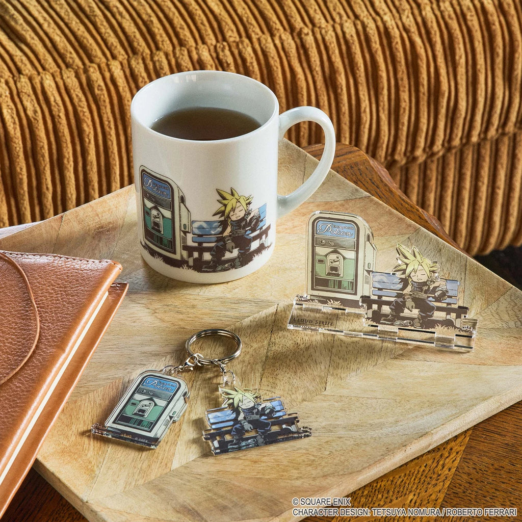 FINAL FANTASY VII REBIRTH Acrylic Keychain NAPPING CLOUD
