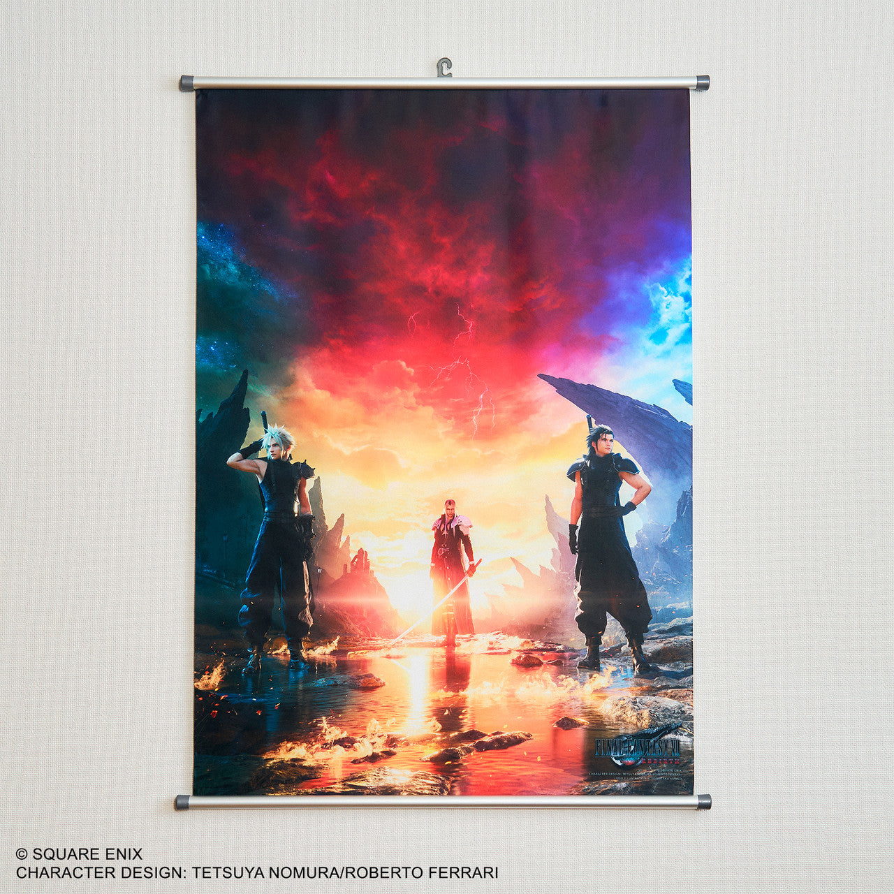 FINAL FANTASY VII REBIRTH WALL SCROLL