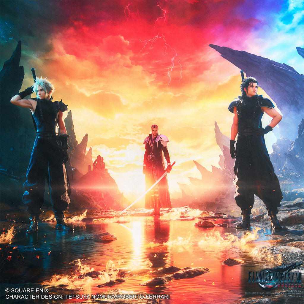 FINAL FANTASY VII REBIRTH WALL SCROLL