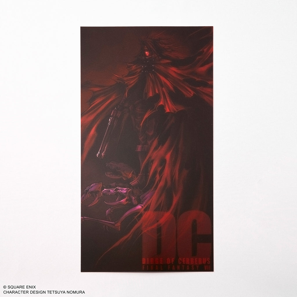 FINAL FANTASY VII SERIES METALLIC LARGE POSTCARD SET