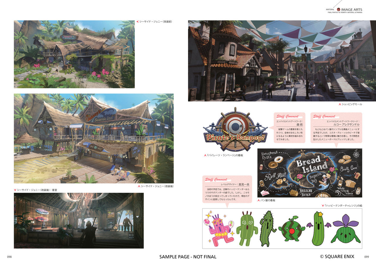 FINAL FANTASY VII Rebirth Material Ultimania
