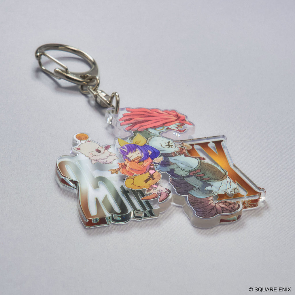 FINAL FANTASY IX 25th Anniversary Acrylic Keychain Eiko & Salamander