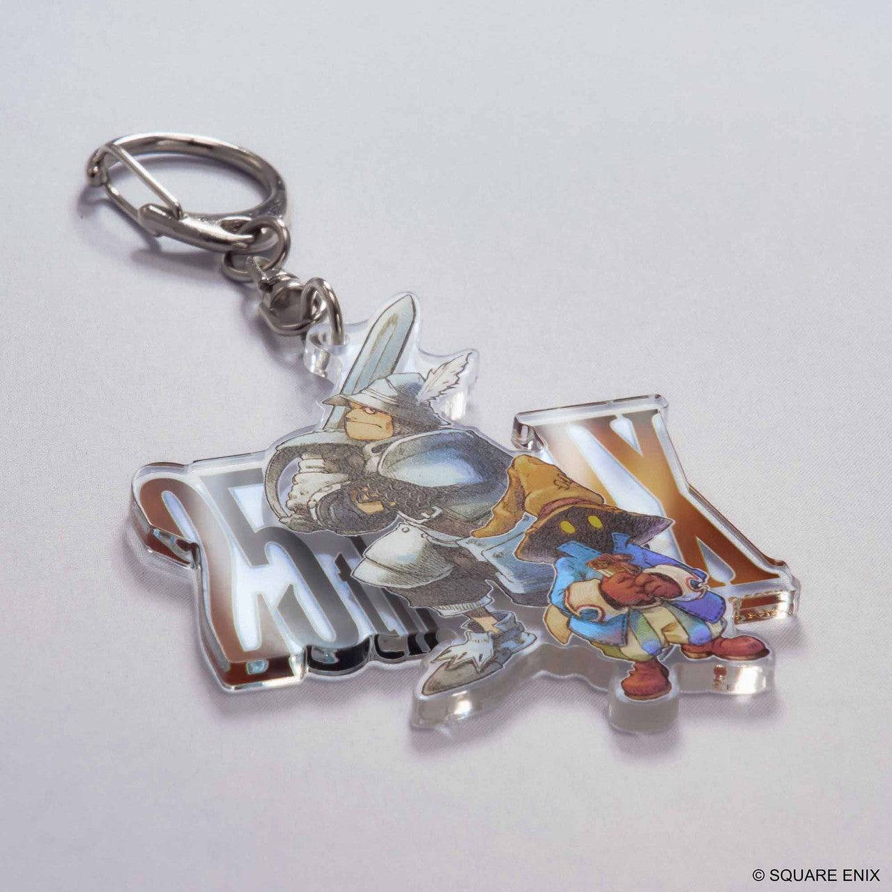 FINAL FANTASY IX 25th Anniversary Acrylic Keychain Vivi & Steiner