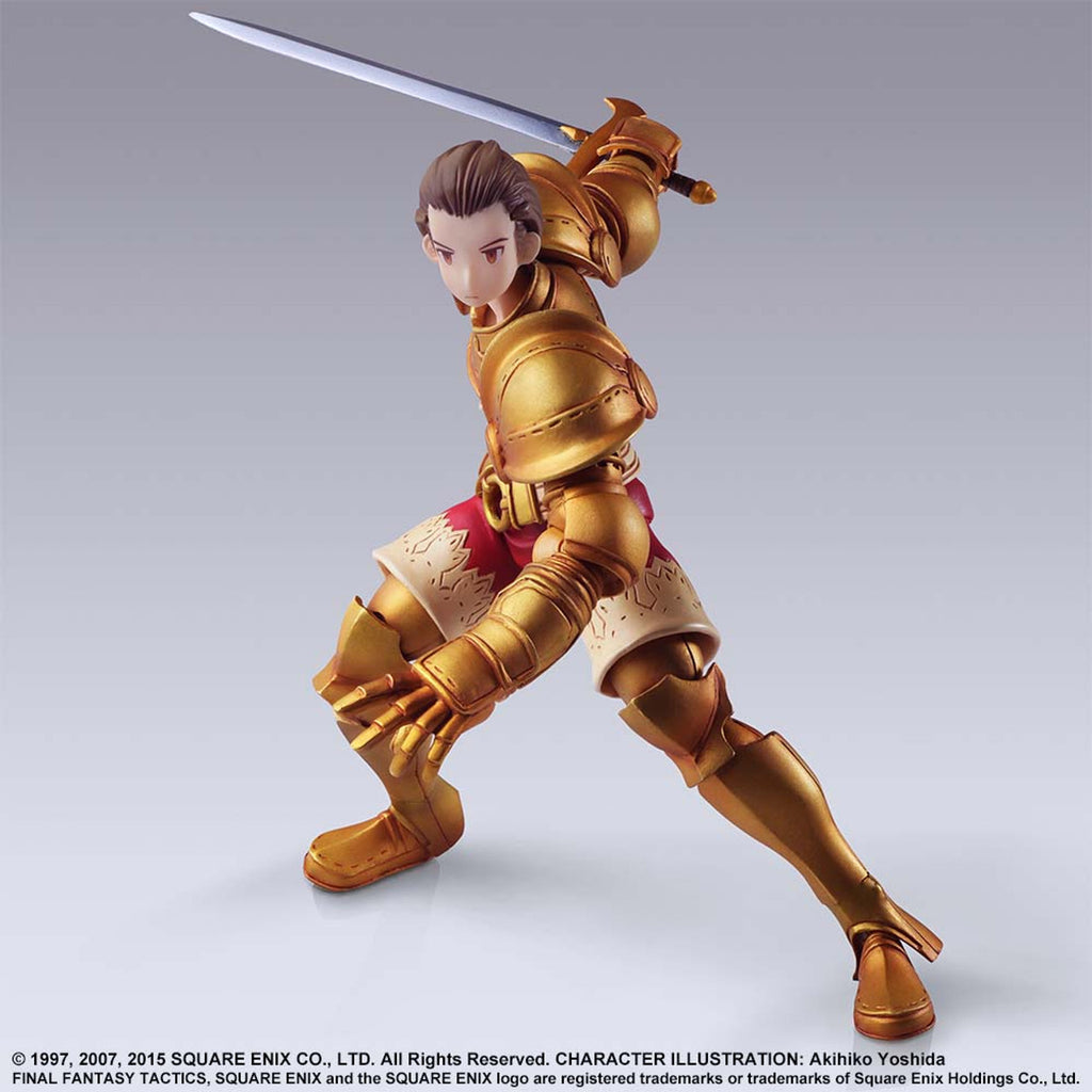 FINAL FANTASY TACTICS BRING ARTS ACTION FIGURE DELITA HEIRAL