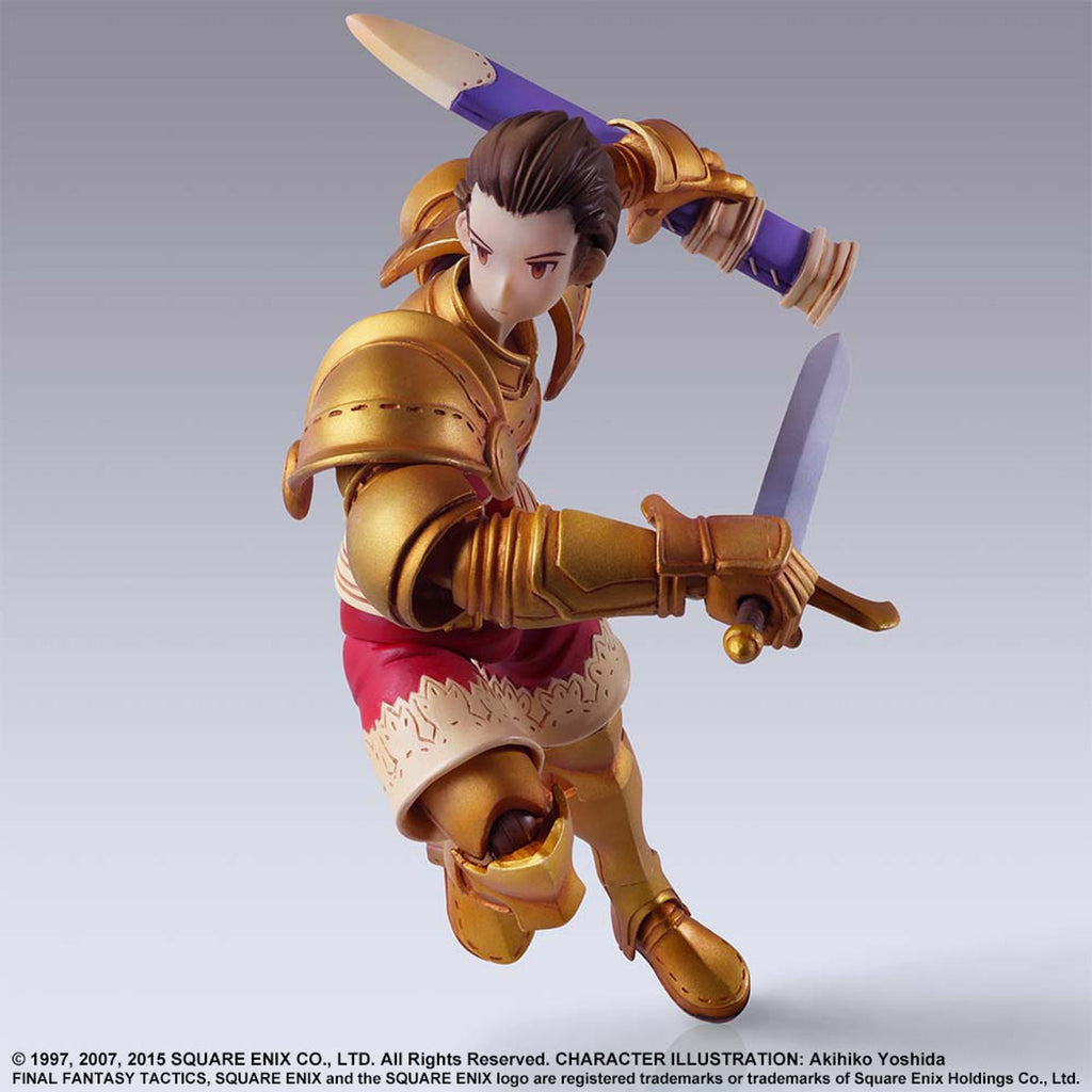 FINAL FANTASY TACTICS BRING ARTS ACTION FIGURE DELITA HEIRAL