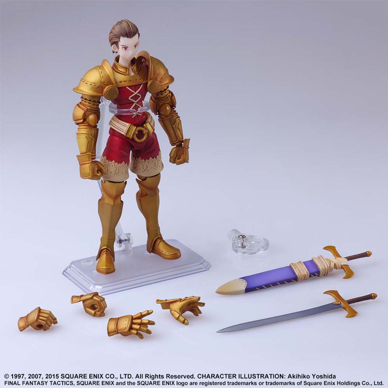 FINAL FANTASY TACTICS BRING ARTS ACTION FIGURE DELITA HEIRAL