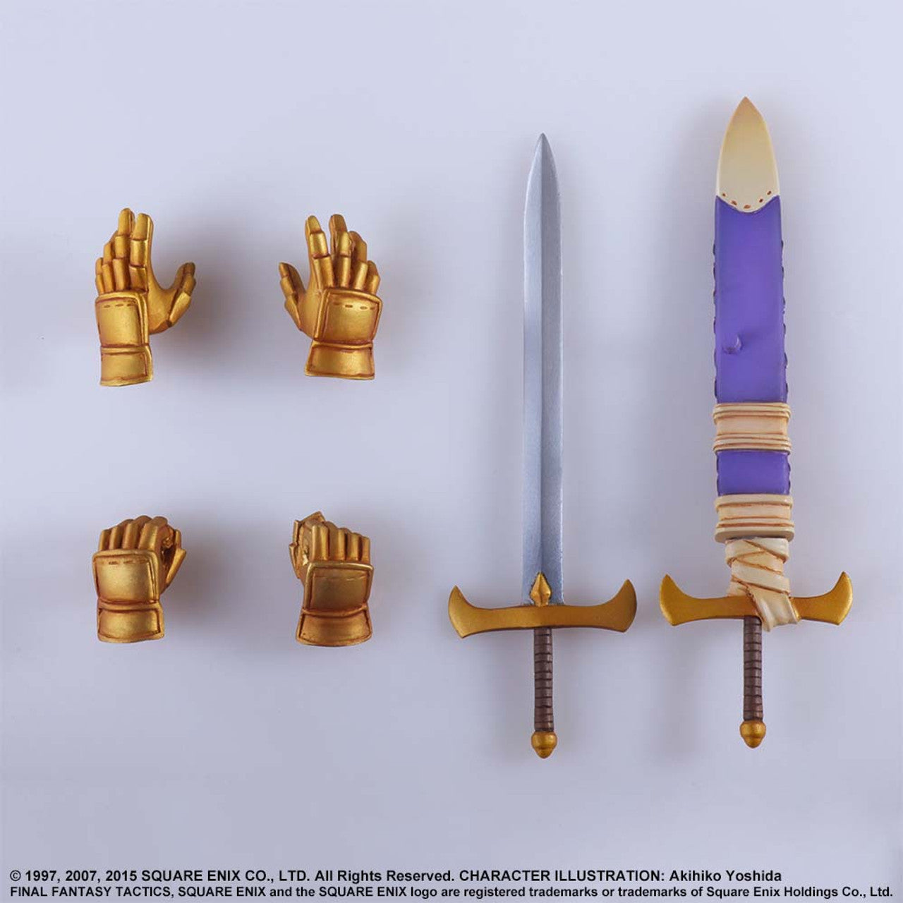 FINAL FANTASY TACTICS BRING ARTS ACTION FIGURE DELITA HEIRAL