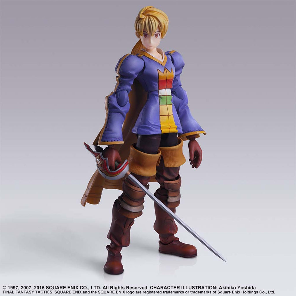 FINAL FANTASY TACTICS BRING ARTS ACTION FIGURE RAMZA BEOULVE