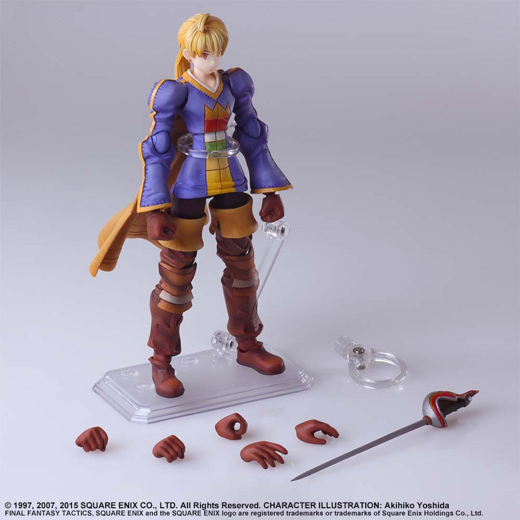 FINAL FANTASY TACTICS BRING ARTS ACTION FIGURE RAMZA BEOULVE