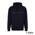 FINAL FANTASY VII ADVENT CHILDREN Pull Over Hoodie STRIFE DELIVERY SERVICE New French Navy