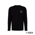 FINAL FANTASY VII ADVENT CHILDREN Long Sleeve T Shirt STRIFE DELIVERY SERVICE Black