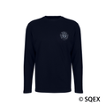 FINAL FANTASY VII ADVENT CHILDREN Long Sleeve T Shirt STRIFE DELIVERY SERVICE Navy