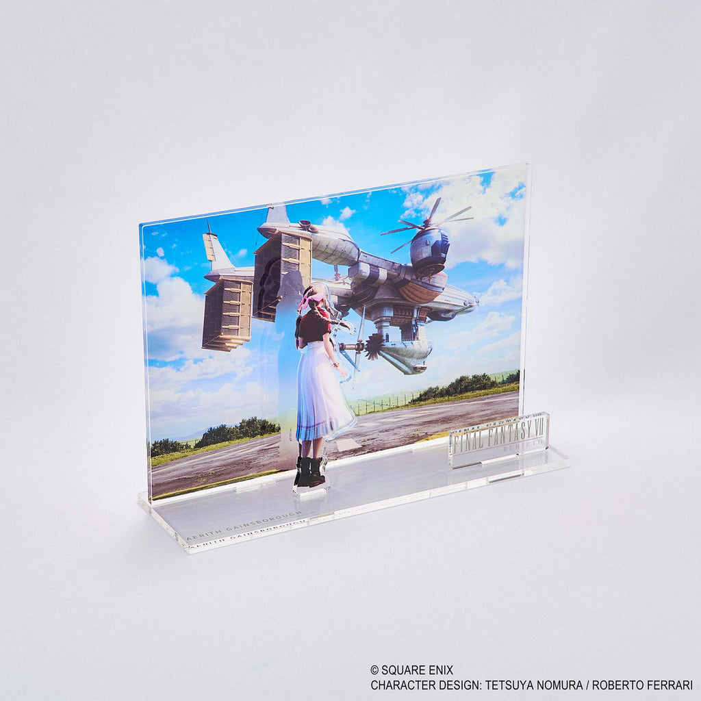 FINAL FANTASY VII REBIRTH Acrylic Diorama AERITH Key Art