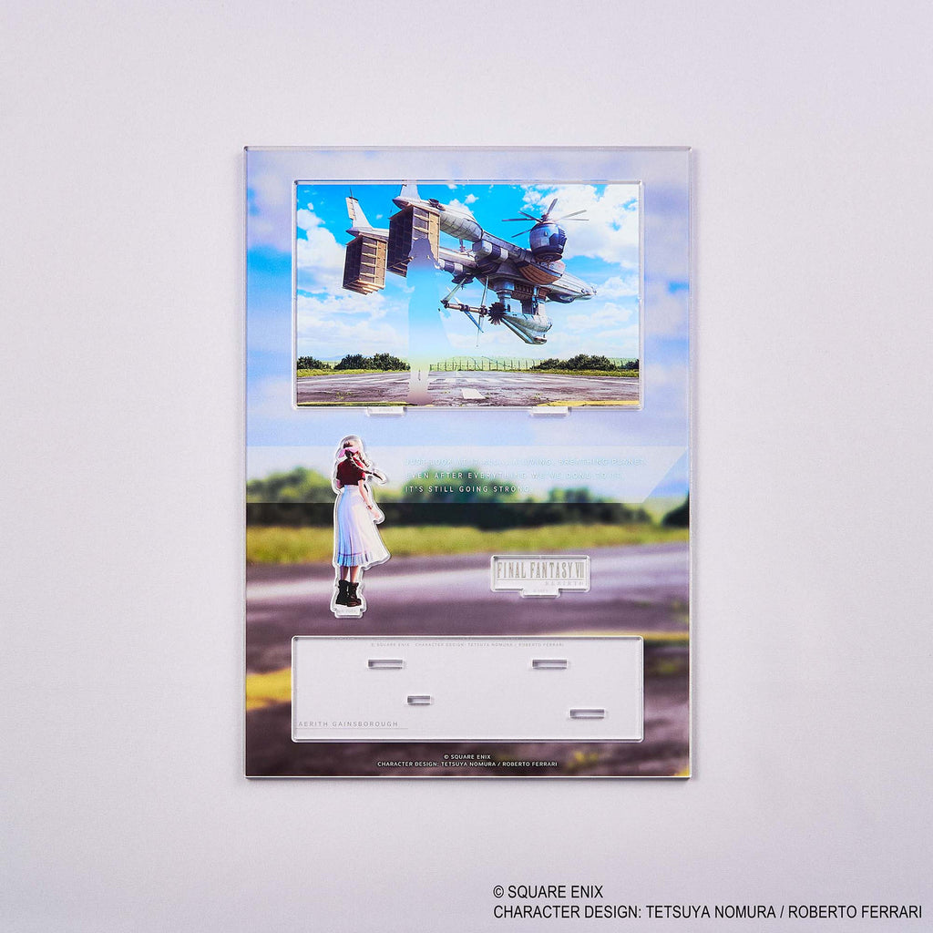 FINAL FANTASY VII REBIRTH Acrylic Diorama AERITH Key Art