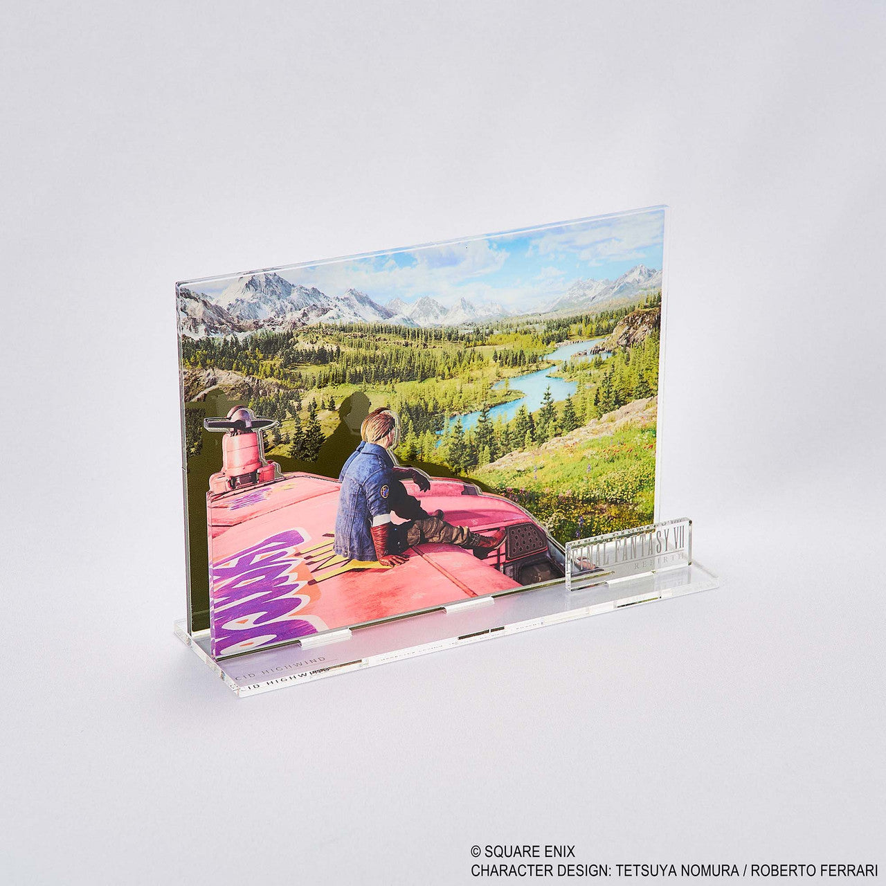 FINAL FANTASY VII REBIRTH Acrylic Diorama CID Key Art