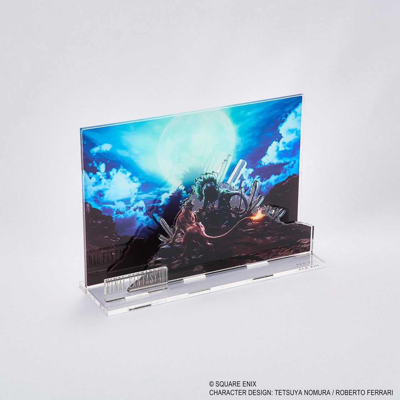 FINAL FANTASY VII REBIRTH Acrylic Diorama RED XIII Key Art